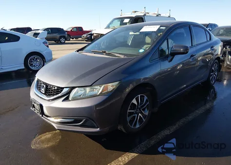 2014 Honda Civic Ex from USA, damaged, VIN 2HGFB2F87EH552614